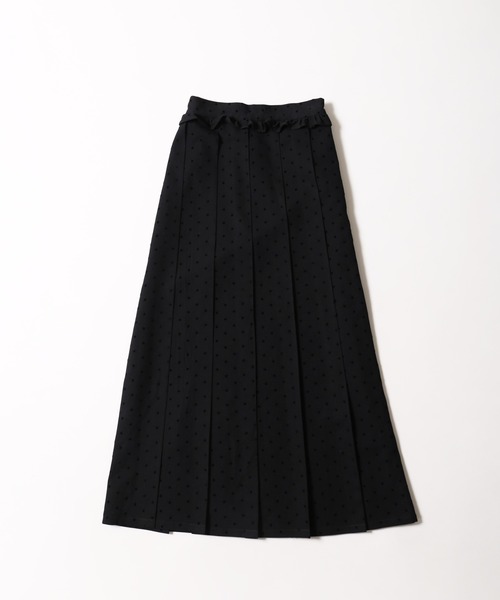 WC（ダブル シー）の「《秋冬新作★》フリルウエストドットロングスカート（スカート・レディース・グレー/ブラック・FREE）」の12枚目の写真