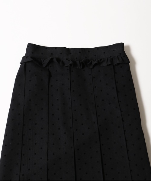 WC（ダブル シー）の「《秋冬新作★》フリルウエストドットロングスカート（スカート・レディース・グレー/ブラック・FREE）」の14枚目の写真