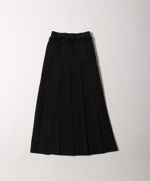 WC（ダブル シー）の「《秋冬新作★》フリルウエストドットロングスカート（スカート・レディース・グレー/ブラック・FREE）」の17枚目の写真