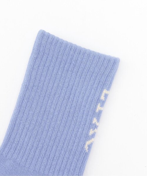 LOVETOXIC(ラブトキシック)の「【抗菌防臭】バックLTXCクルーソックス(ソックス/靴下・キッズ・ブルーグレー/ブラック/オフホワイト・F)」の4枚目の写真