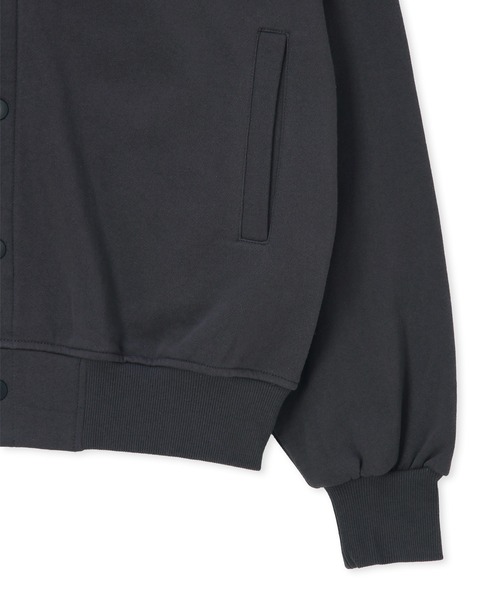 LANVIN en Bleu（ランバンオンブルー）の「14オンス ヘビーウェイト スウェットカーディガン（Tシャツ/カットソー・メンズ・ブラック/チャコールグレー・46/52/50/48）」の14枚目の写真