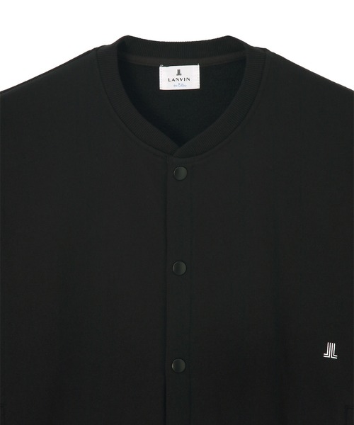 LANVIN en Bleu（ランバンオンブルー）の「14オンス ヘビーウェイト スウェットカーディガン（Tシャツ/カットソー・メンズ・ブラック/チャコールグレー・46/52/50/48）」の11枚目の写真