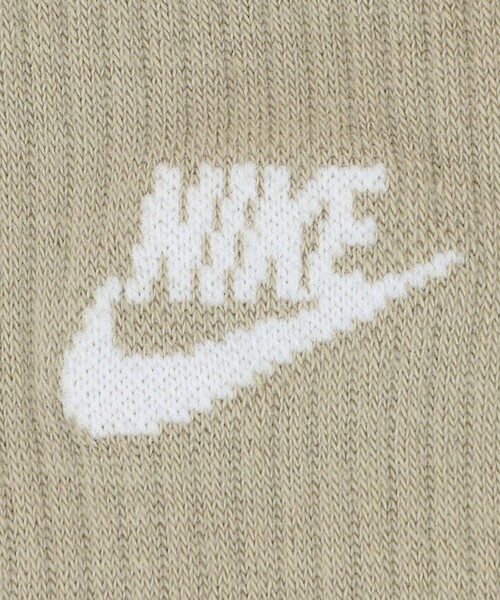 NIKE（ナイキ）の「＜NIKE＞エブリデイ エッセンシャル ソックス/3P（ソックス/靴下・レディース・ブラウン系/ホワイト・FREE）」の8枚目の写真