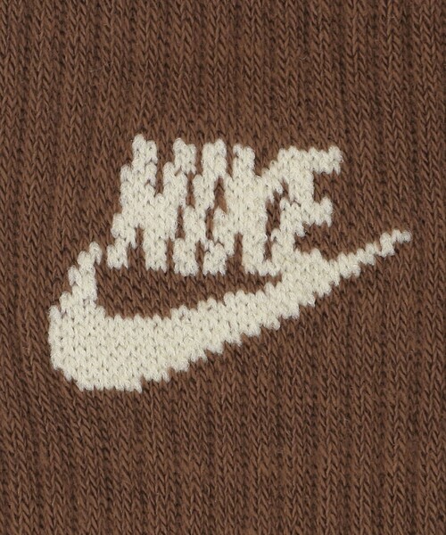 NIKE（ナイキ）の「＜NIKE＞エブリデイ エッセンシャル ソックス/3P（ソックス/靴下・レディース・ブラウン系/ホワイト・FREE）」の13枚目の写真
