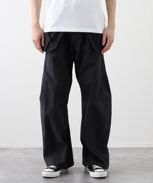NVRFRGT / ネヴァーフォーゲット DETACHABLE UTILITY CURVED LEG PA