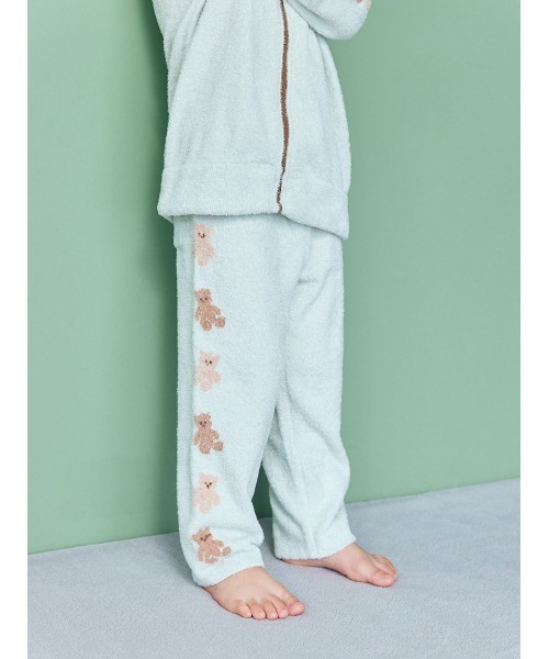 gelato pique（ジェラートピケ）の「【KIDS】スムーズィートラックパンツ（ルームウェア/パジャマ・キッズ・ブルー/ミント/ラベンダー・90/100/110/120）」の10枚目の写真