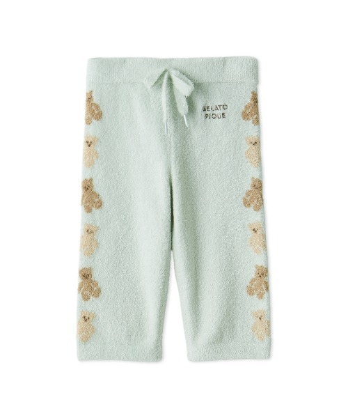 gelato pique（ジェラートピケ）の「【KIDS】スムーズィートラックパンツ（ルームウェア/パジャマ・キッズ・ブルー/ミント/ラベンダー・90/100/110/120）」の14枚目の写真