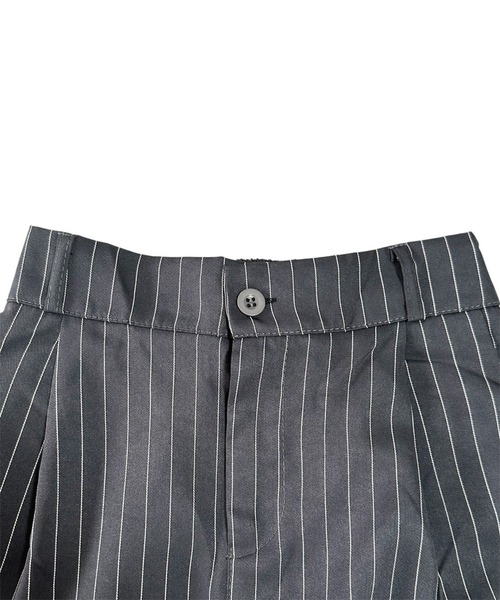 VIBGYOR（ヴィブジョー）の「美脚ストライプワイドパンツ／きれいめルーズシルエット(CZ)（その他パンツ・レディース・グレー/ネイビー/ブラック・LARGE/MEDIUM）」の22枚目の写真