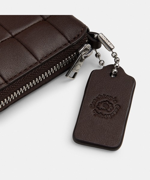 ジップ アラウンド ウォレット・チェッカーボード アップクラフト