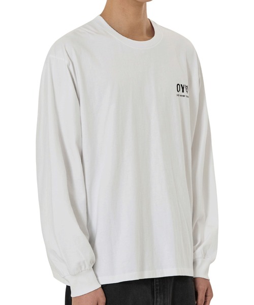 OY(オーワイ)の「『OY/オーワイ』BACK ZIPPER LOGO L/S TEE/バック ジッパーロゴ長袖Tシャツ(Tシャツ/カットソー・レディース・ブラック/ホワイト・FREE)」の11枚目の写真