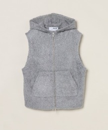 three dots フリースノースリーブベスト three dots｜スリードッツのベスト通販 - ZOZOTOWN