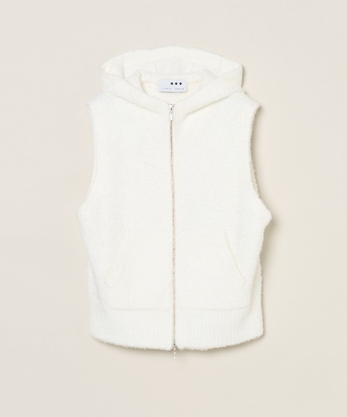 three dots フェザーウール ベスト フェザーウール ベスト（ベスト）｜three dots（スリードッツ）の