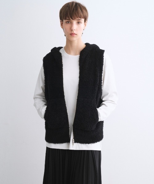 フェザーウール ベスト（ベスト）｜three dots（スリードッツ）の