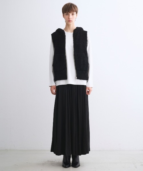 フェザーウール ベスト（ベスト）｜three dots（スリードッツ）の