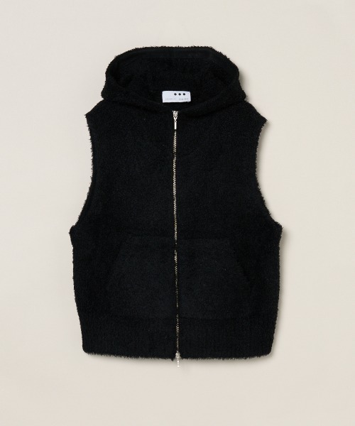 three dots フェザーウール ベスト フェザーウール ベスト（ベスト）｜three dots（スリードッツ）の