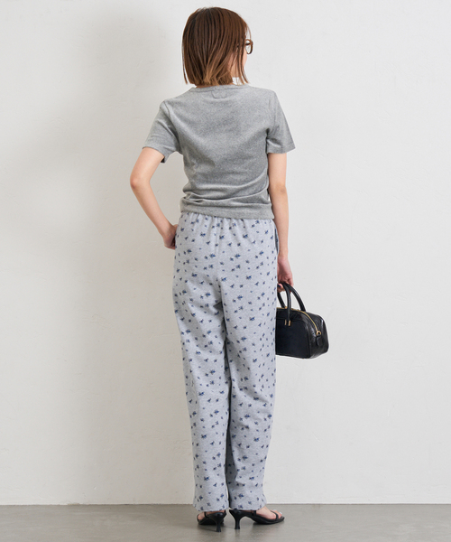 U by SPICK&SPAN(ユーバイスピックアンドスパン)の「《追加》コットンベロアTEE(Tシャツ/カットソー・レディース・イエロー/ライトグレー・FREE)」の10枚目の写真