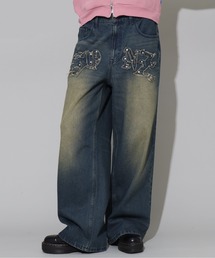 SEQUENZ（シークエンズ）の「【SEQUENZ/シークエンズ】APPLIQUE TUDS DENIM（デニムパンツ）」