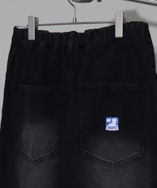 SEQUENZ(シークエンズ)の「【SEQUENZ/シークエンズ】APPLIQUE TUDS DENIM(デニムパンツ・メンズ・ブラック/ブルー/ブラウン/パープル系その他・S/M/L)」の22枚目の写真