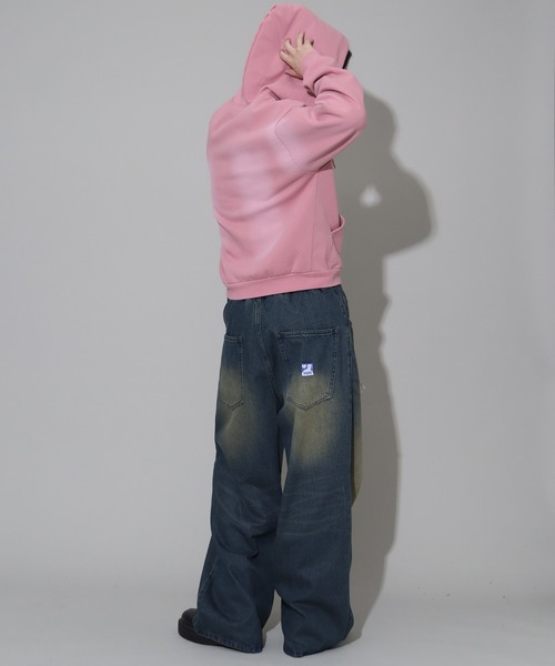 SEQUENZ(シークエンズ)の「【SEQUENZ/シークエンズ】APPLIQUE TUDS DENIM(デニムパンツ・メンズ・ブラック/ブルー/ブラウン/パープル系その他・S/M/L)」の5枚目の写真