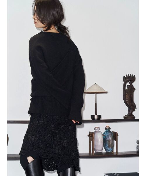 Htage（テージ）の「【Htage】サークルデザインレギンス（その他パンツ・レディース・ブラック/チャコールグレー・FREE）」の5枚目の写真