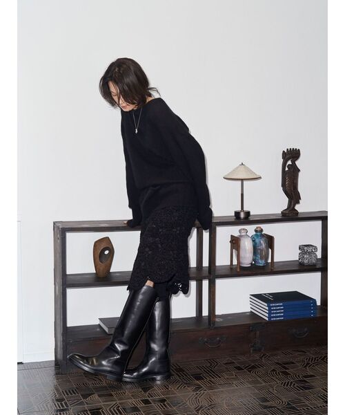 Htage（テージ）の「【Htage】サークルデザインレギンス（その他パンツ・レディース・ブラック/チャコールグレー・FREE）」の7枚目の写真