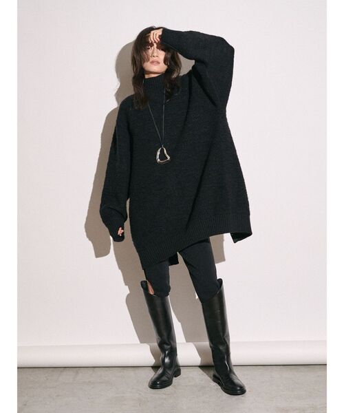 Htage（テージ）の「【Htage】サークルデザインレギンス（その他パンツ・レディース・ブラック/チャコールグレー・FREE）」の11枚目の写真