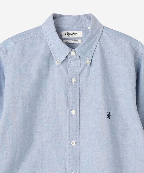 GYMPHLEX（ジムフレックス）の「Gymphlex | 長袖ボタンダウンシャツ SOLID WOMEN（シャツ/ブラウス・レディース・ホワイト/ブルー・12/14/16）」の15枚目の写真