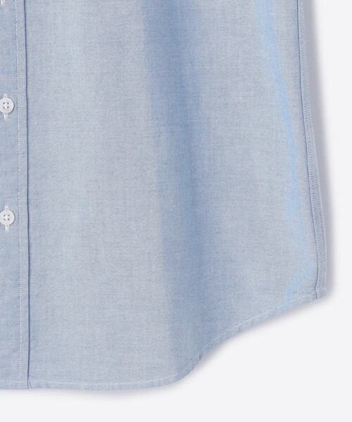 GYMPHLEX（ジムフレックス）の「Gymphlex | 長袖ボタンダウンシャツ SOLID WOMEN（シャツ/ブラウス・レディース・ホワイト/ブルー・12/14/16）」の13枚目の写真