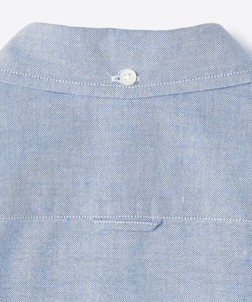 GYMPHLEX（ジムフレックス）の「Gymphlex | 長袖ボタンダウンシャツ SOLID WOMEN（シャツ/ブラウス・レディース・ホワイト/ブルー・12/14/16）」の12枚目の写真