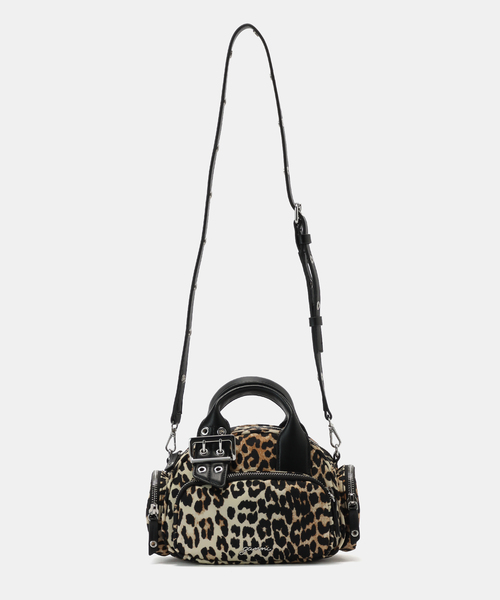 U by SPICK&SPAN(ユーバイスピックアンドスパン)の「GANNI/ガニー Bucky Polochon Small(ショルダーバッグ・レディース・キャメル/ブラック・FREE)」の22枚目の写真