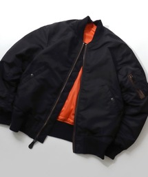 HOUSTON(ヒューストン)のHOUSTON/ヒューストン MA-1 FLIGHT JACKET/フライトジャケット/ミリタリーシャツジャケット/ブルゾン/レディース メンズ(MA-1)