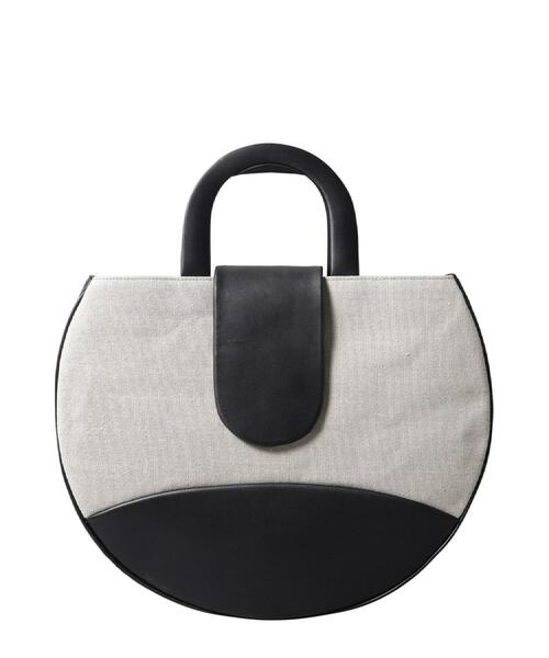 HIROKO HAYASHI(ヒロコハヤシ)の「【WEB・銀座店・松屋店限定】RONDINE(ロンディネ)ハンドバッグ(ハンドバッグ・レディース・ベージュ系その他7・00)」の1枚目の写真