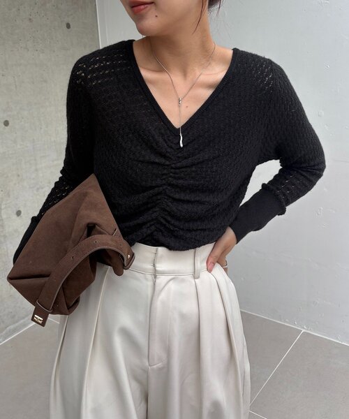 セール】起毛レースプルオーバー（ニット/セーター）｜CAPRICIEUX LE