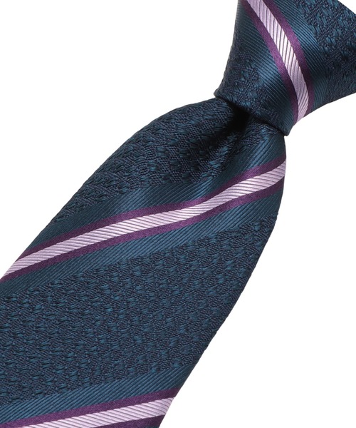 TOKYO SHIRTS(トウキョウシャツ)の「絹100% ベーシックネクタイ(ネクタイ・メンズ・ネイビー系4/ネイビー系1・FREE)」の13枚目の写真