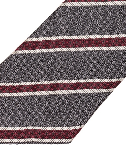 TOKYO SHIRTS(トウキョウシャツ)の「絹100% ベーシックネクタイ(ネクタイ・メンズ・ネイビー系4/ネイビー系1・FREE)」の4枚目の写真