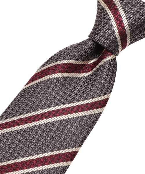 TOKYO SHIRTS(トウキョウシャツ)の「絹100% ベーシックネクタイ(ネクタイ・メンズ・ネイビー系4/ネイビー系1・FREE)」の3枚目の写真