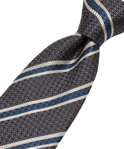 TOKYO SHIRTS(トウキョウシャツ)の「絹100% ベーシックネクタイ(ネクタイ・メンズ・ネイビー系4/ネイビー系1・FREE)」の9枚目の写真