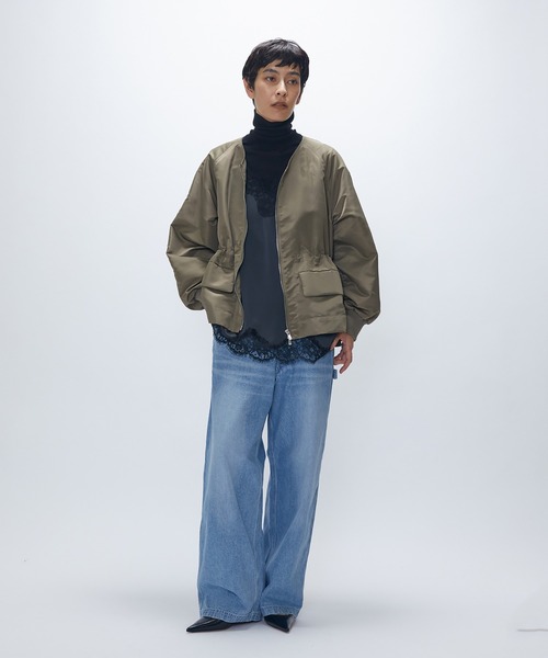 ナイロンサテンブルゾン（その他アウター）｜1er Arrondissement