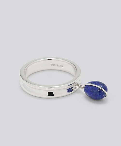 【Bilan】Gem charm ring/ストーンチャームリング