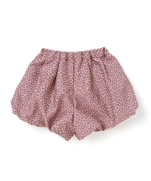 BeBe Petits Pois Vert（ベベプチポワヴェール）の「重ね着風花ジャガードチュニック+バルーンパンツセットアップ（セットアップ・キッズ・ブルー系その他/ピンク系その他・100cm/110cm/130cm/120cm/150cm/140cm）」の7枚目の写真