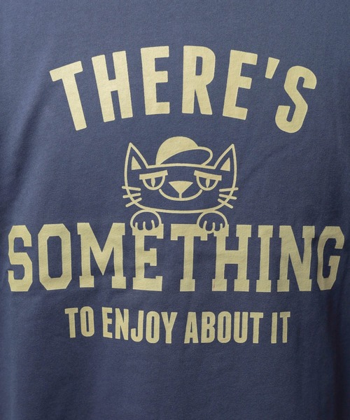 Bling Leads(ブリングリーズ)の「★Bling leads★THERE'S SOMETHING PRINT Tee(Tシャツ/カットソー・メンズ・チャコールグレー/ブラック/ホワイト・LARGE/MEDIUM)」の10枚目の写真