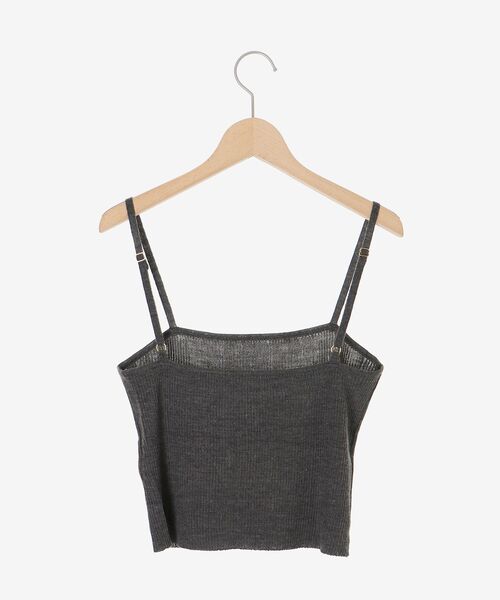 le.coeur blanc(ルクールブラン)の「《手洗い可能》ニットプルオーバー×ビスチェセット(ニット/セーター・レディース・ブラック/チャコールグレー/ブラウン・38)」の9枚目の写真