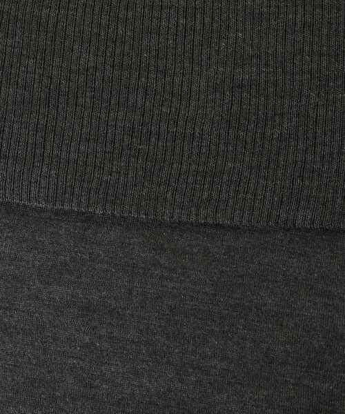 le.coeur blanc(ルクールブラン)の「《手洗い可能》ニットプルオーバー×ビスチェセット(ニット/セーター・レディース・ブラック/チャコールグレー/ブラウン・38)」の12枚目の写真