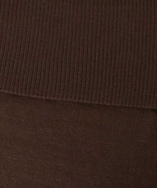 le.coeur blanc(ルクールブラン)の「《手洗い可能》ニットプルオーバー×ビスチェセット(ニット/セーター・レディース・ブラック/チャコールグレー/ブラウン・38)」の13枚目の写真