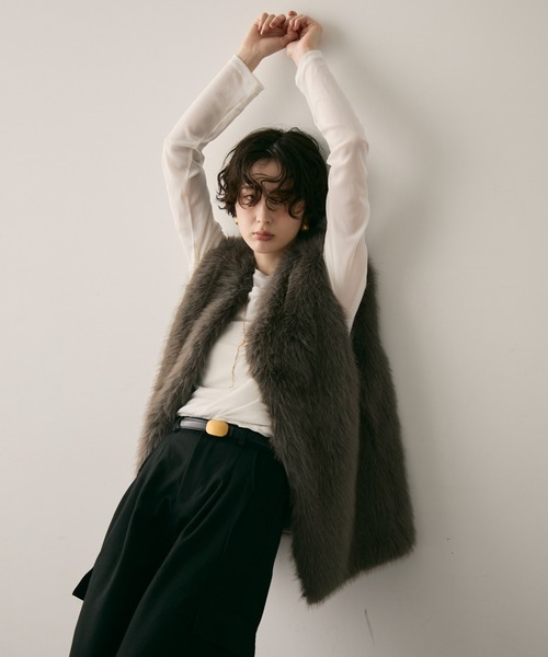 ヴィーガンファーミドルジレ（ベスト）｜Trish（トリッシュ）の