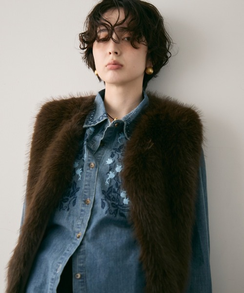 ヴィーガンファーミドルジレ（ベスト）｜Trish（トリッシュ）の