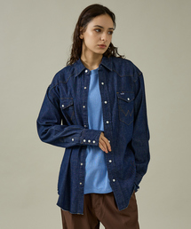 ヒスxラングラー　デニムシャツ Wrangler｜ラングラーのシャツ/ブラウス（デニム）通販 - ZOZOTOWN