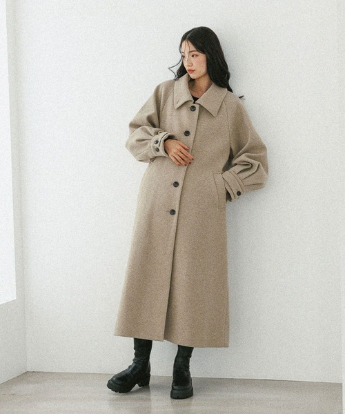 【もち】 ヘザー Heather 2WAYステンカラーロング コート Heather｜2WAYステンカラーロングコート | Rakuten Fashion(楽天