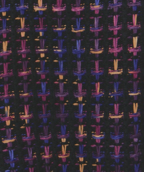 manana suerte（マニャーナスエルテ）の「マルチカラーツイードニット（ニット/セーター・レディース・アイボリー/ブラック・FREE）」の9枚目の写真