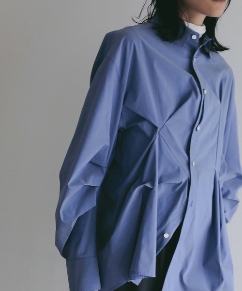 セール】RANDOM TUCK SHIRTS（シャツ/ブラウス）｜MANOF（マノフ）の